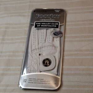 Footjoy Custom Cabretta Leather Golf Glove Womens LH Large Montecito Valley Club